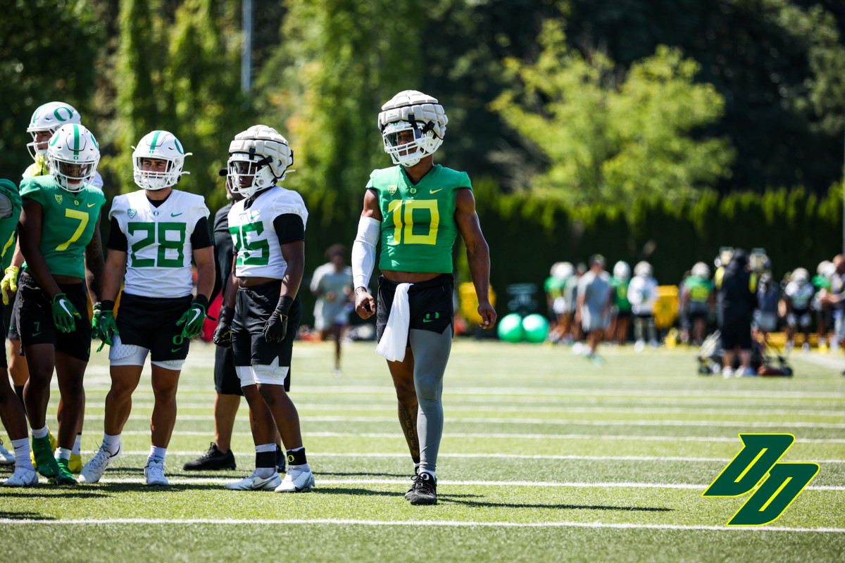 Now back at full health, Justin Flowe looks to emerge as a dominate force in Dan Lanning's defense.